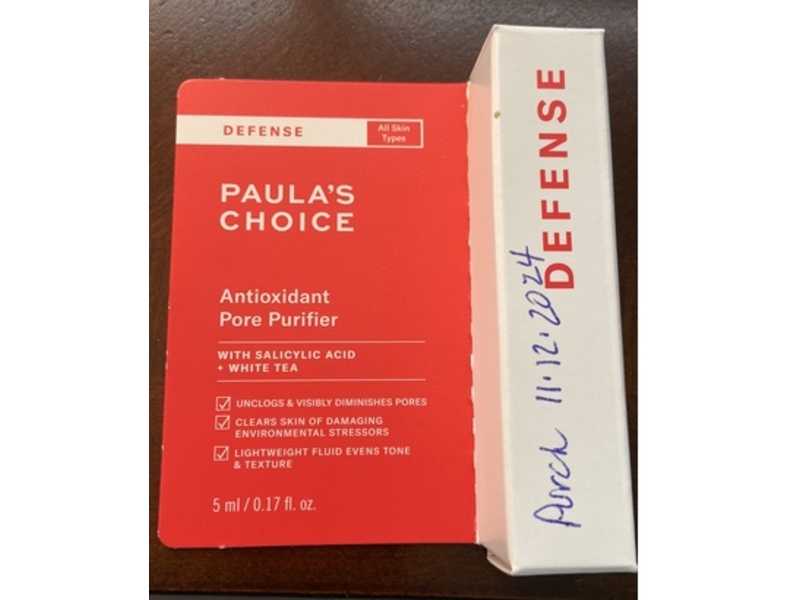Paula's Choice Defense Antioxidant Pore Purifier, 0.17 fl oz/5 mL