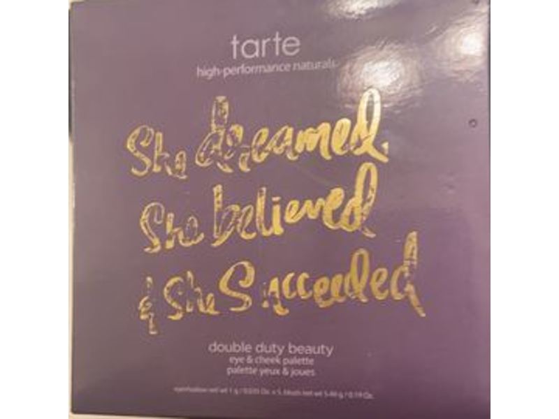 Tarte She Dreamed She Believed & She Succeeded Double Duty Beauty Eye & Cheek Palette