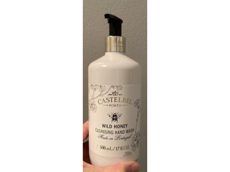Castelbel Porto Cleansing Hand Wash, Wild Honey, 17 fl oz/500 mL