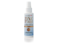 Seriously Fab Unscented Zinc It Over Sunscreen Facial Mist, SPF 25, 3 fl oz/90 mL - thumbnail 1