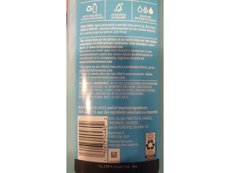 Herbal Essences Hello Hydration Conditioner, 20.2 fl oz/600 mL