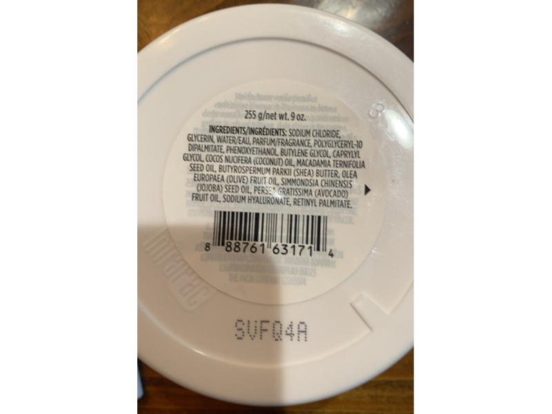 Avon Senses Body Scrub, Cozy Vanilla & Coconut, 9 oz/255 g