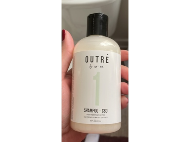 Outre By Use Me Shampoo + CBD, 8.5 fl oz/250 mL