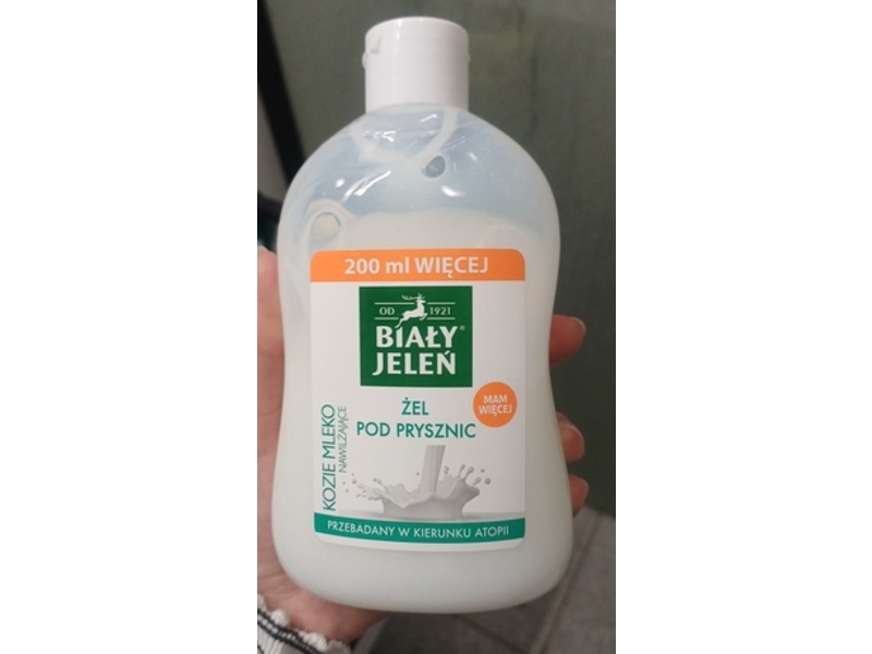 Bialy Jelen Goat Milk Moisturizing Shower Gel, 500 mL