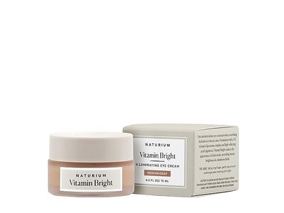 Naturium Vitamin Bright Illuminating Eye Cream, Medium/Deep, 0.5 fl oz/15 mL