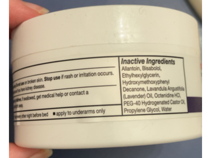 Carpe Underarm Antiperspirant Wipes, Lavender Scent, 15 Counts