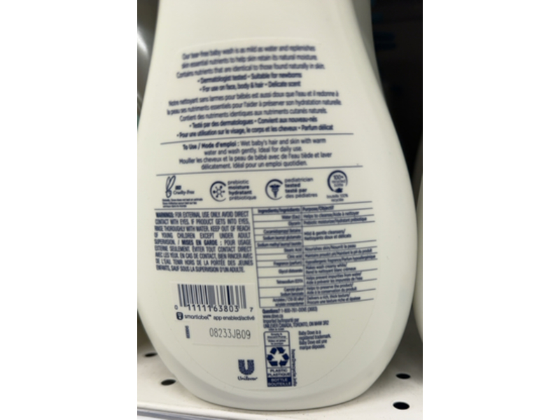 Baby Dove Rich Moisture Wash, 591 mL