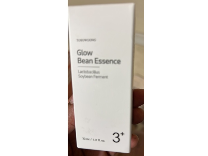Tosowoong Glow Bean Essence, 1.11 fl oz/33 mL