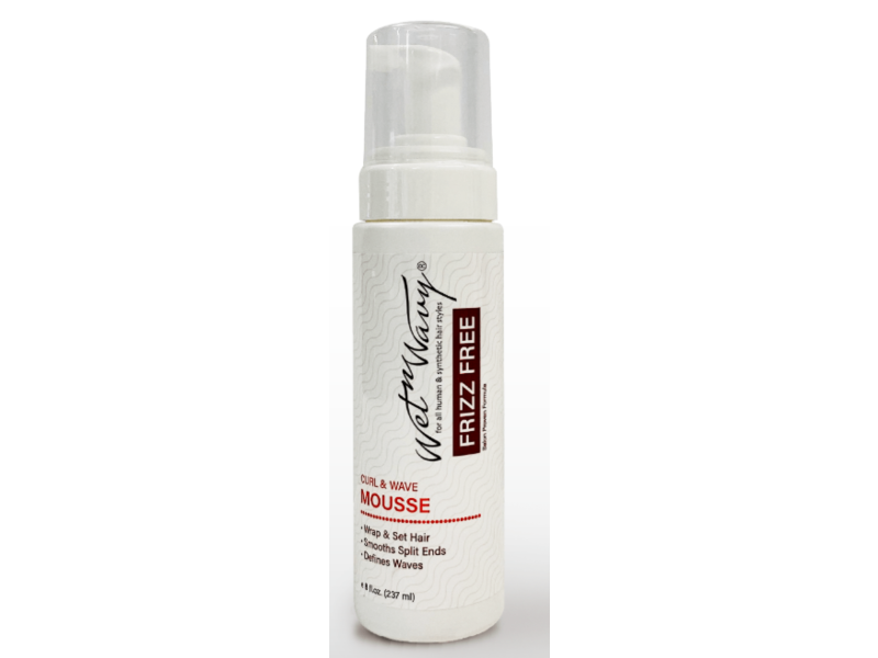Wet N Wavy Frizz Free Curl & Wave Mousse, 8 fl oz/237 mL