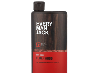Every Man Jack Body Wash, Cedarwood, 13.5 fl oz/400 mL