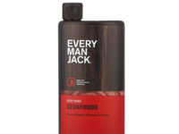 Every Man Jack Body Wash, Cedarwood, 13.5 fl oz/400 mL - Image 2
