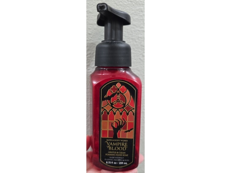 Bath & Body Works Foaming Hand Soap, Vampire Blood, 8.75 fl oz/259 mL, Pack Of 2