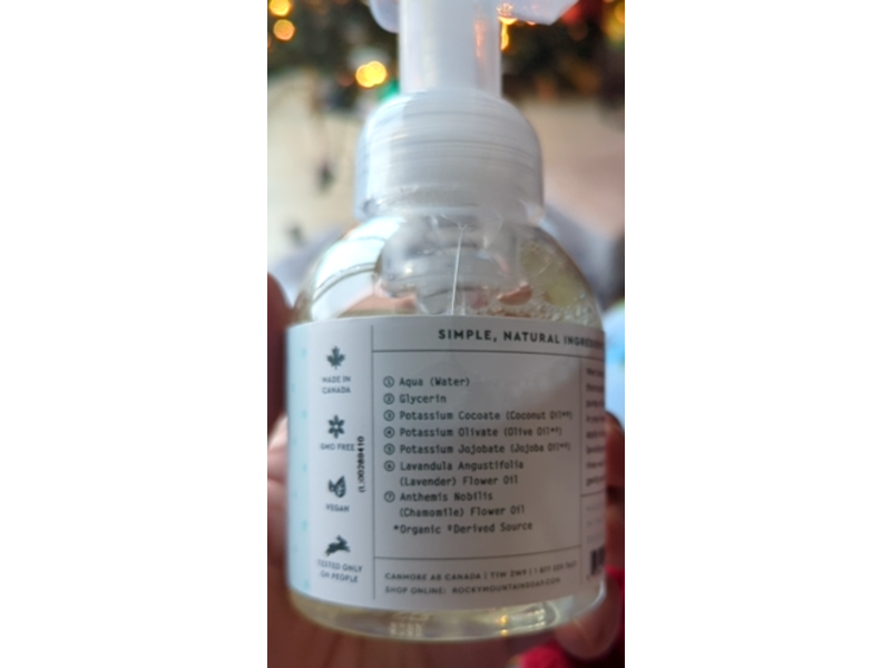 Rocky Mountain Soap Co Baby Foaming Wash, 240 mL