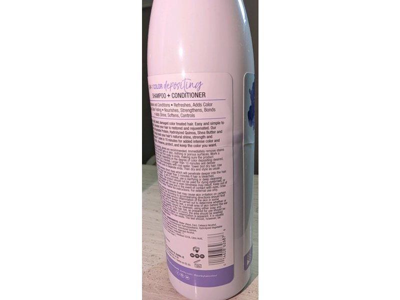 Punky Colour 3-In-1 Color Depositing Shampoo + Conditioner, Lavenderapturous, 8.5 fl oz/250 mL