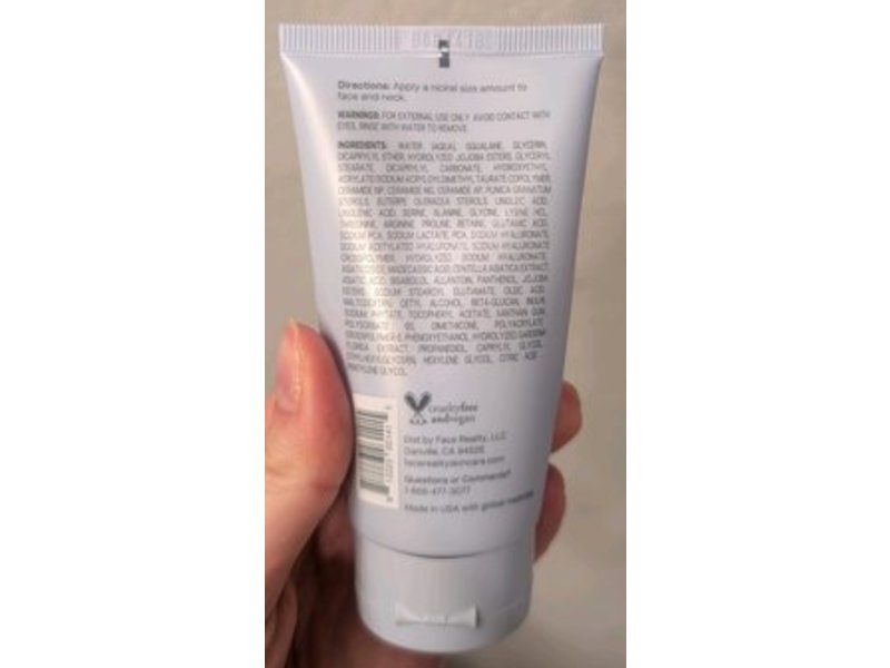 Face Reality Barrier Gel Cream, 2 fl oz/60 mL