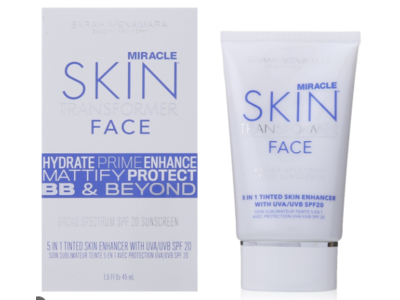 Sarah McNamara Miracle Skin Transformer 5 In 1 Tinted Skin Enhancer, SPF 20, Medium, 1.5 fl oz/45 mL