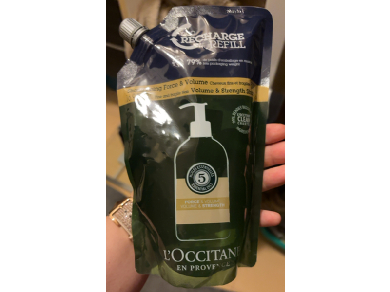 L'Occitane en Provence Volume & Strength Shampoo, 16.9 fl oz/500 mL