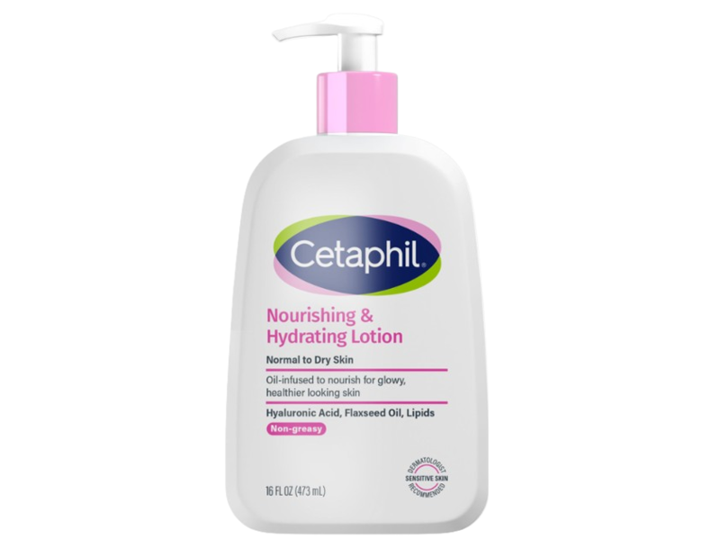 Cetaphil Nourishing & Hydrating Lotion, Normal To Dry Skin, 16 fl oz/473 mL