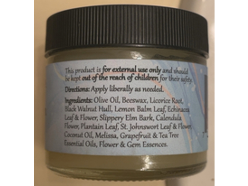 Wiseways Herbals Lemon Balm Salve, 2 oz/56 g