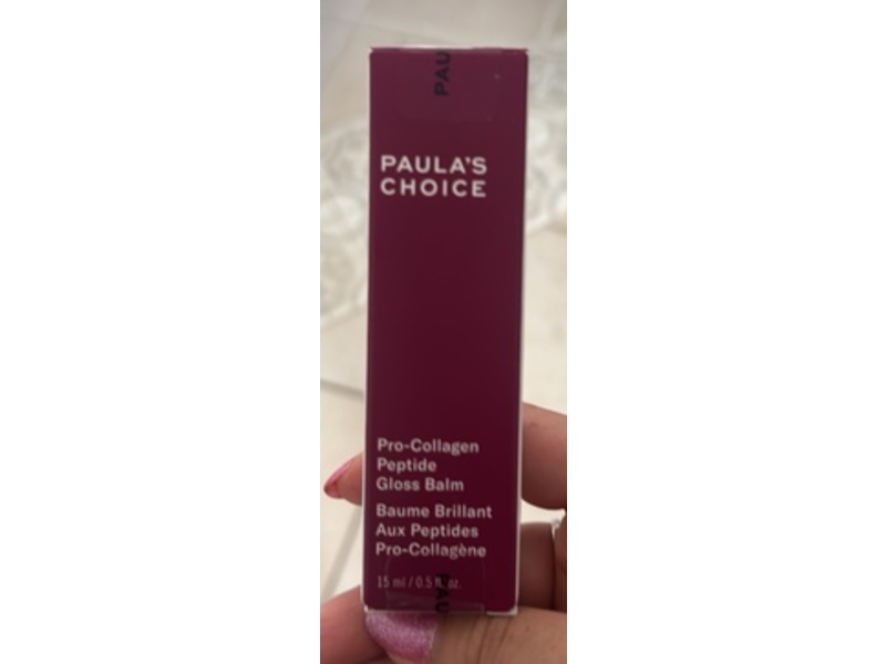 Paula’s Choice Pro-Collagen Peptide Gloss Lip Balm, Deep Plum, 0.5 fl oz/15 mL