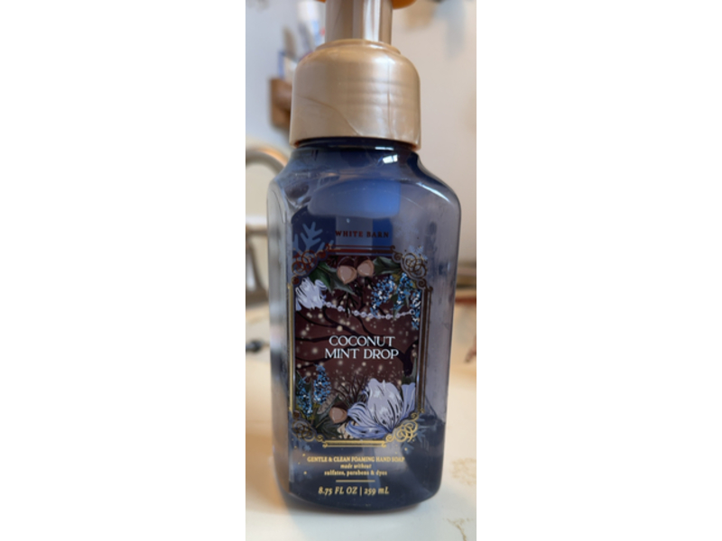 Bath & Body Works Gentle & Clean Foaming Hand Soap, Coconut Mint Drop, 8.75 fl oz/259 mL