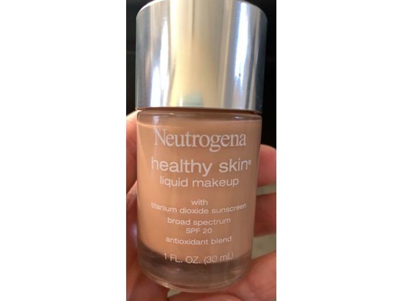 Neutrogena Healthy Skin Liquid Makeup, Soft Beige 50, SPF 20, 1 fl oz/30 mL