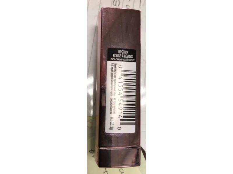 Maybelline Color Sensational Shine Compulsion Lipstick Makeup, Taupe Seduction, 0.1 oz/3 g