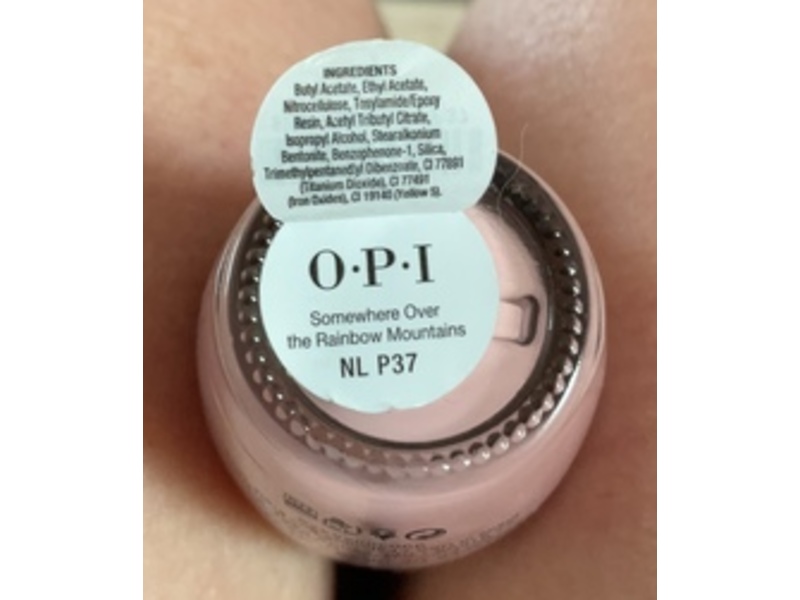 O.P.I Nail Lacquer, Somewhere Over The Rainbow Mountains, 0.5 fl oz/15 mL