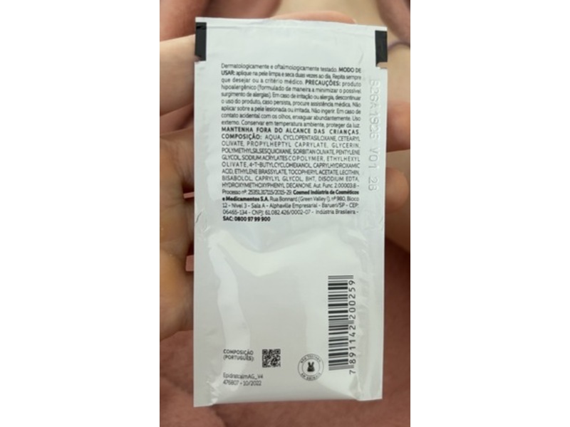 Mantecorp Skincare Epidrat Calm Restorative Moisturizer, 2 mL