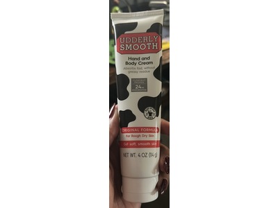 Udderly Smooth Hand And Body Cream, 4 fl oz/114 g