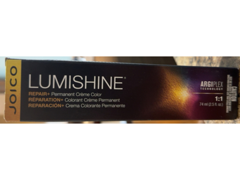 Joico Lumishine Repair + Permanent Color, 6NC Natural Copper Dark Blonde, 2.5 fl oz/74 mL