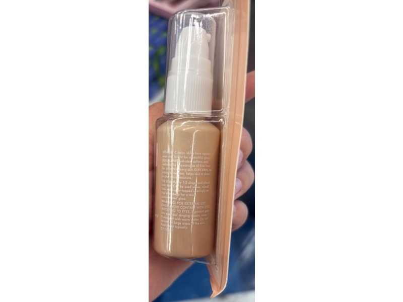 Global Beauty Care Illuminating Glow Drops, Vitamin C, Squalane & Glycerin, 1 fl oz/30 mL