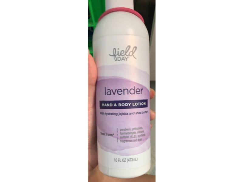 Field Day Hand & Body Lotion, Lavender, 16 fl oz/473 mL