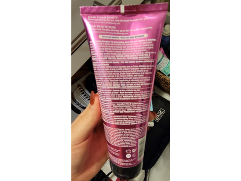 Hask Curl Defining Cream, Coconut Oil, Argan Oil & Vitamin E, 6.7 fl oz/198 mL, Pack Of 2