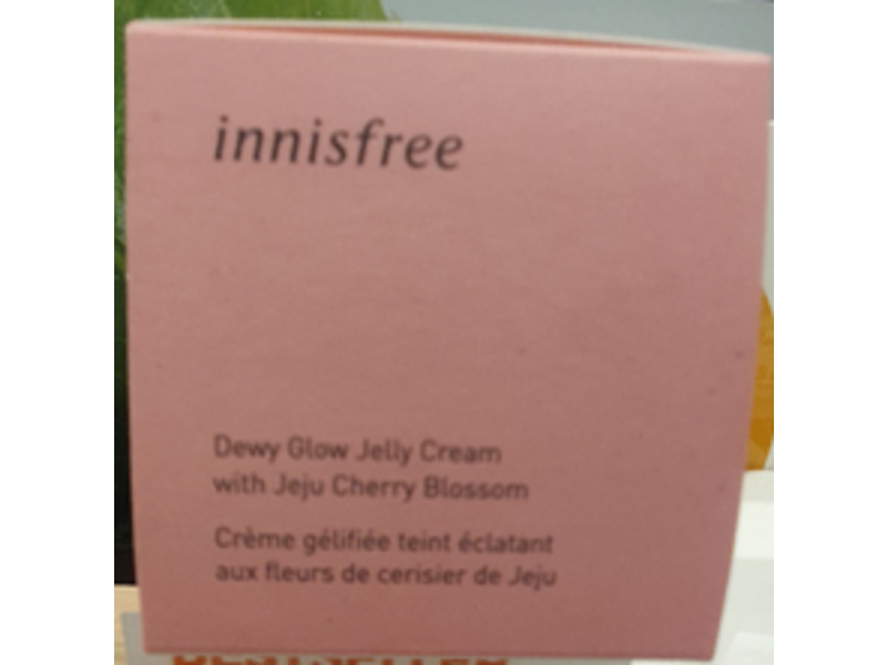 Innisfree Dewy Glow Jelly Cream, Jeju Cherry Blossom, 1.69 fl oz/50 mL