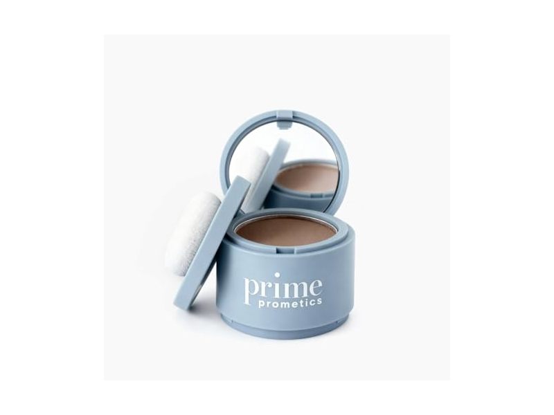 Prime Prometics Instant Coverage Hairline Powder, Ash Brown, 0.10 oz/3 g