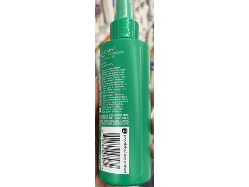 Nexxus Unbreakable Care Root Lift Hair Thickening Spray, Keratin Collagen Biotin, 6 fl oz/177 mL