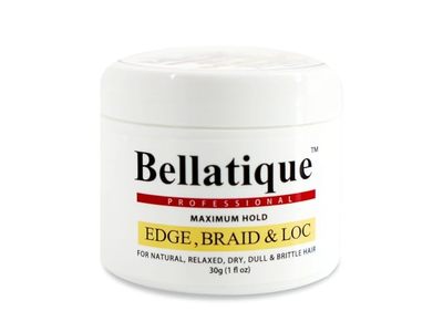Bellatique Professional Maximum Hold Edge, Braid, & Loc, 1 oz/30 g