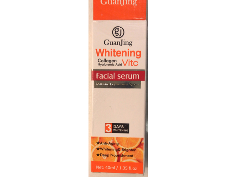 Guanjing Whitening Collagen Facial Serum, Vitamin C, 1.35 fl oz/40 mL