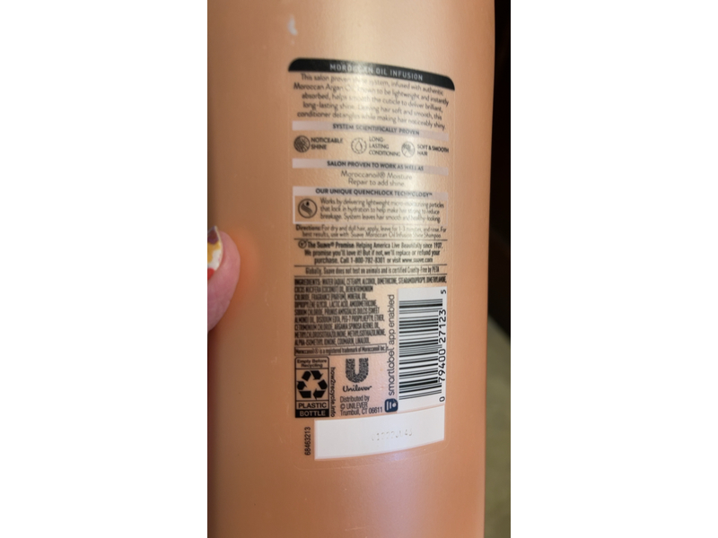 Suave Shine Conditioner, Moroccan Infusion, 28 fl oz/828 mL, Pack Of 4