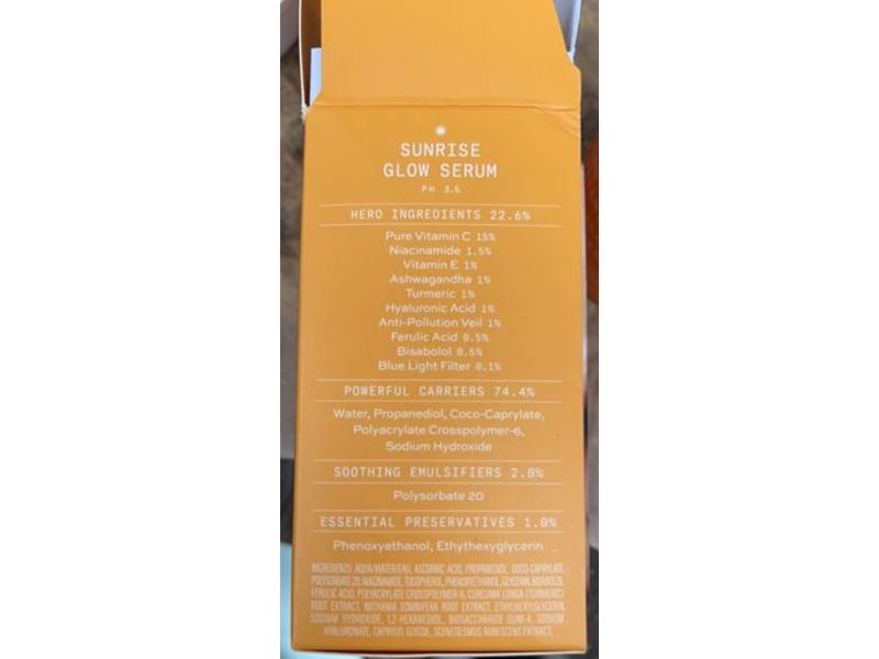 Inde Wild Sunrise Glow Serum