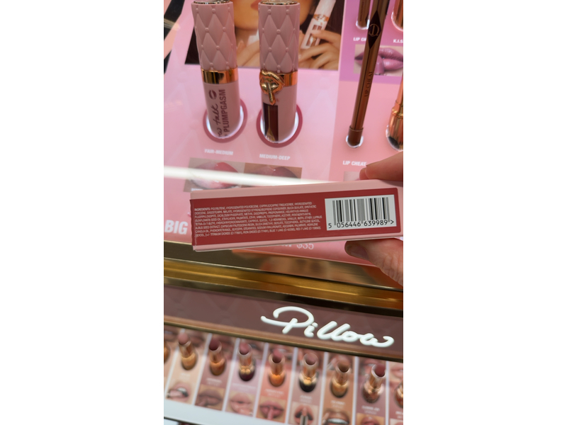 Charlotte Tilbury Pillow Talk Big Lip Plumpgasm Plumping Lip Gloss, Medium Brown, 0.18 oz