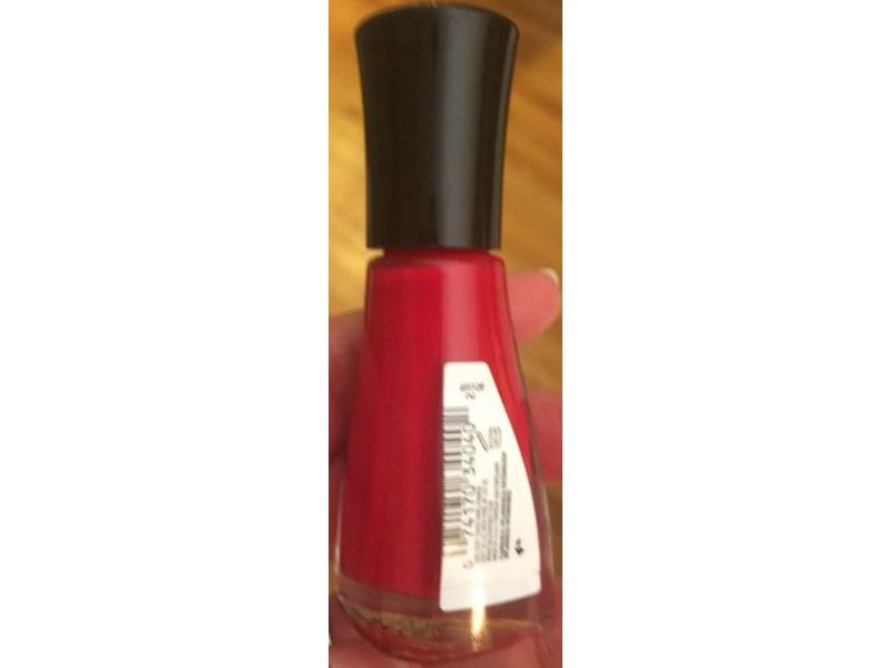 Sally Hansen Insta-Dri Fast Dry Nail Color, Rapid Red, 0.31 fl oz/9.17 mL