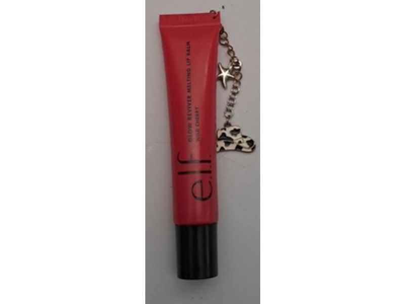 e.l.f. Cosmetics Glow Revive Melting Lip Balm, Wild Cherry, 0.52 oz/15 g
