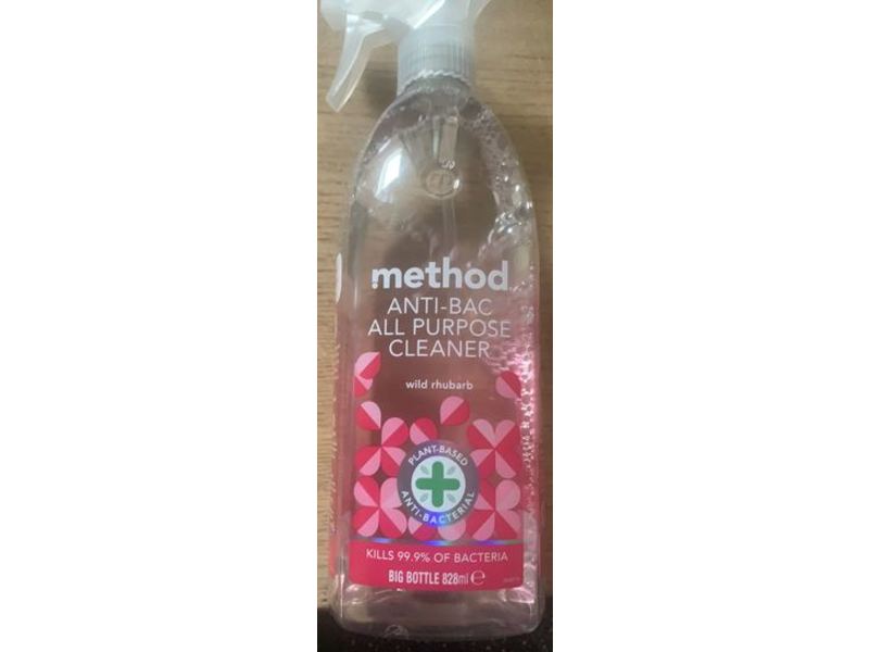 Method Anti-Bac All Purpose Cleaner, Wild Rhubarb, 828 mL