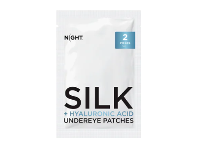 Discover Night Silk Undereye Patches, + Hyaluronic Acid, 2 Count