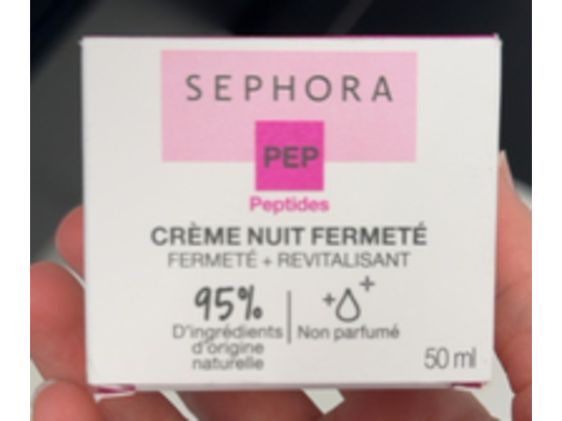 Sephora Firming + Revitalizing Night Cream, Peptides, 1.69 oz/50 mL
