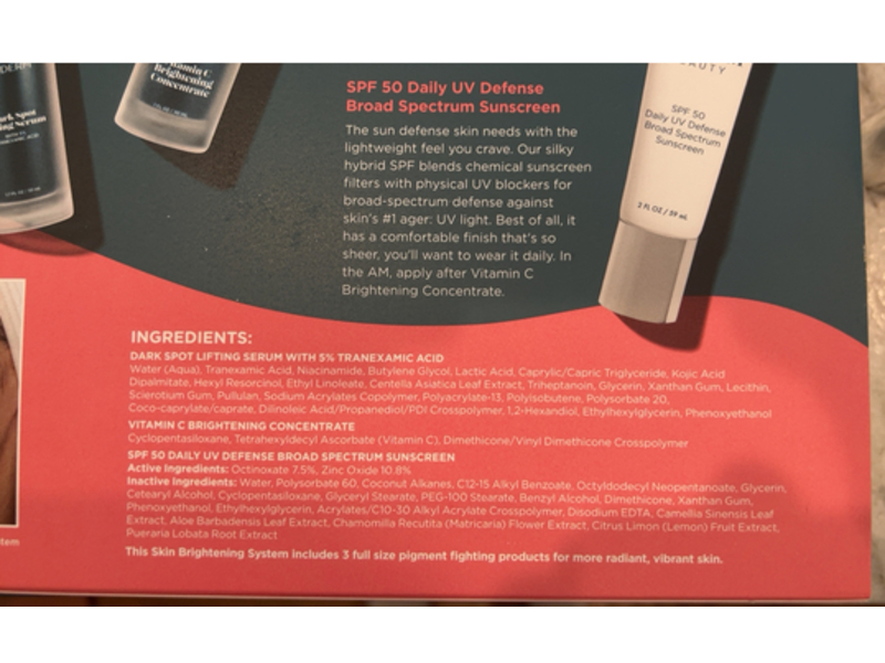 Vi Derm Skin Brightening System Kit