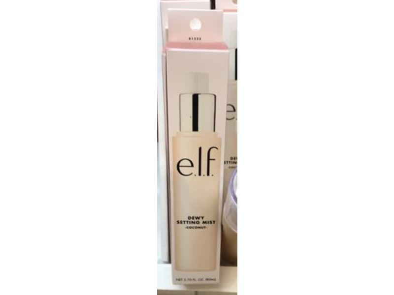 e.l.f. Cosmetics Dewy Setting Mist, Coconut, 2.70 fl oz/80 mL