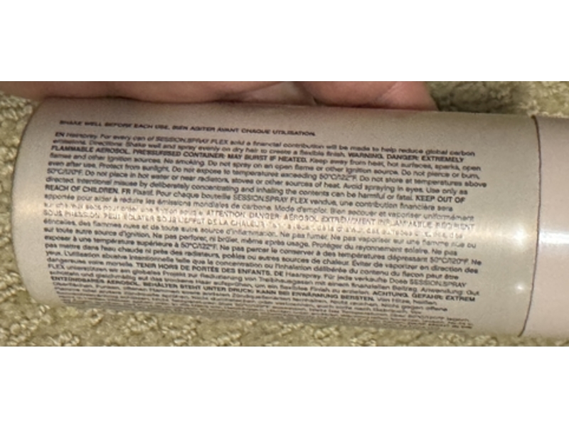 Kevin. Murphy Session. Flex Spray, 3.4 fl oz/100 mL